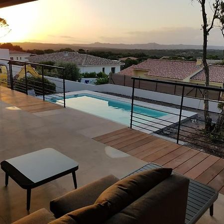Villa Neuve Avec Piscine Bonifacio  Extérieur photo