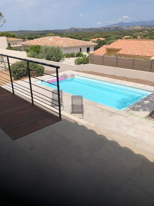 Villa Neuve Avec Piscine Bonifacio  Extérieur photo
